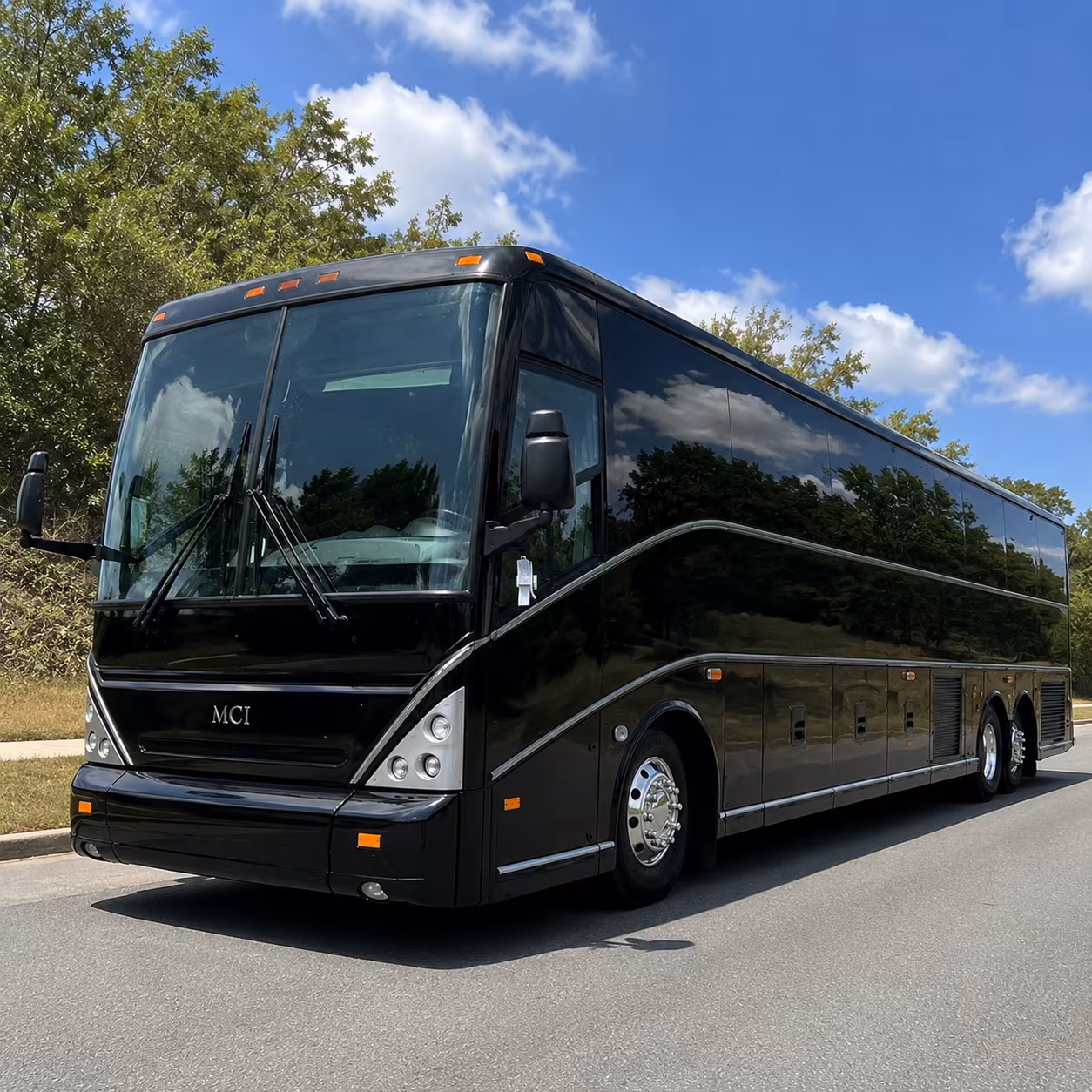56 passenger charter bus