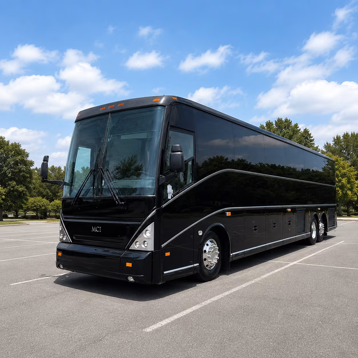 corporate airport transfer buses to and from clinton national airport lit