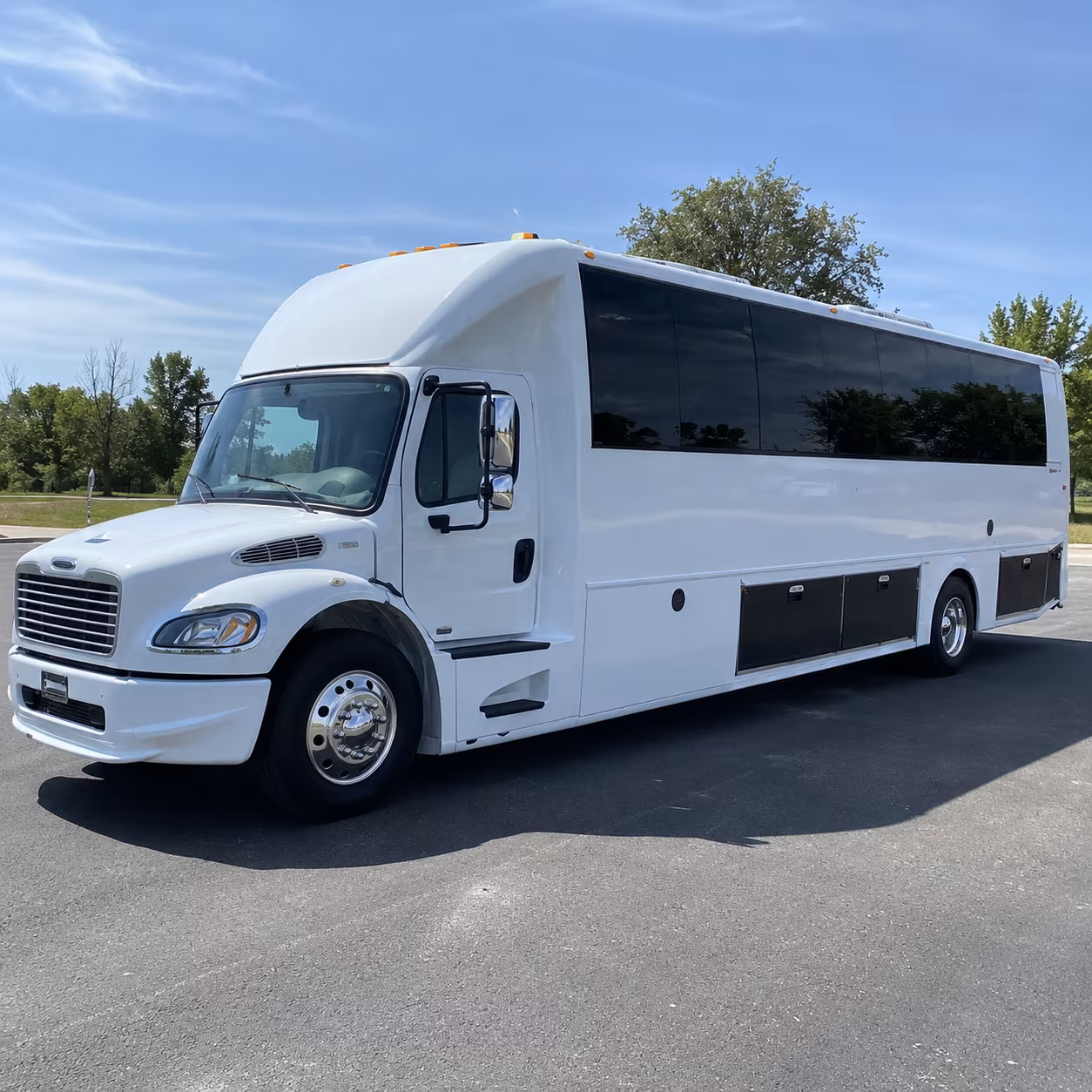 little rock 40 passenger party bus