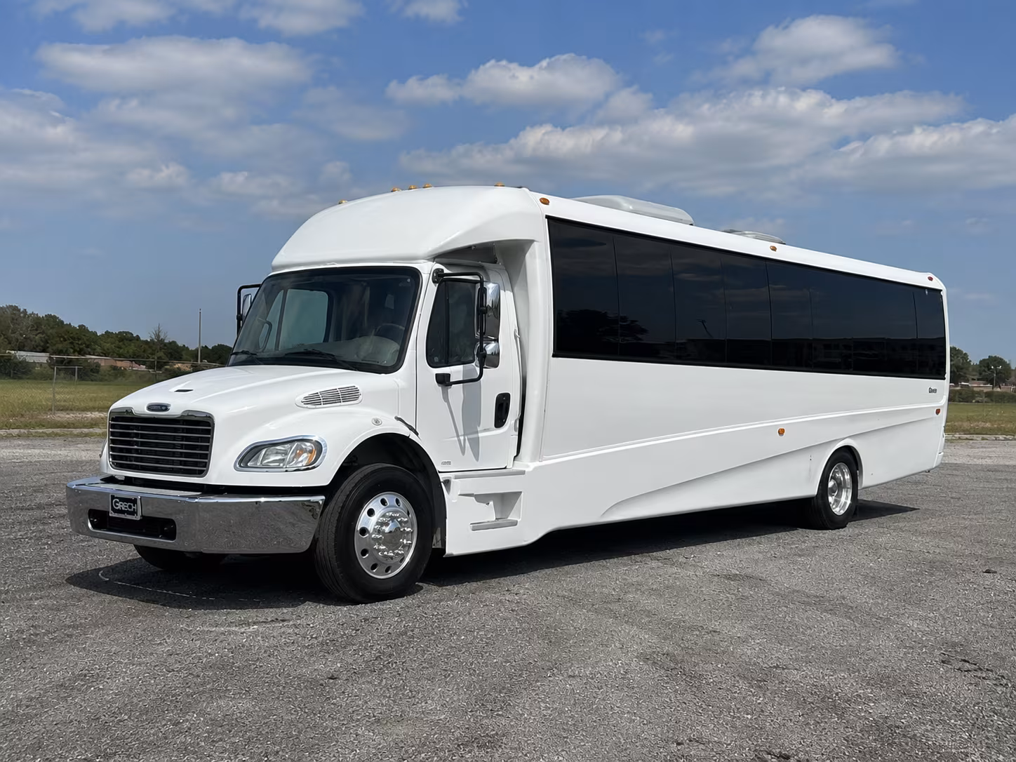 little rock 50 passenger party bus