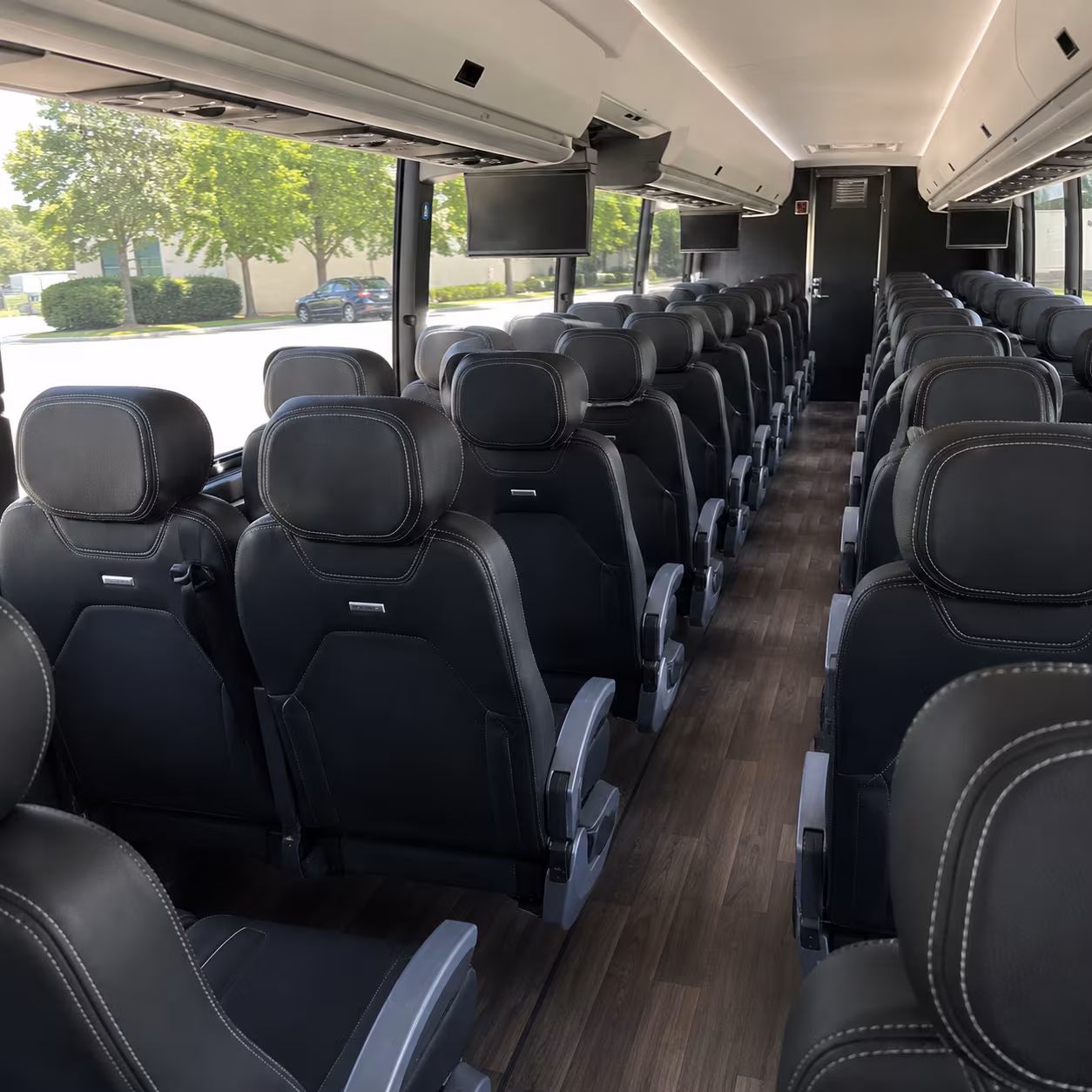 little rock concert transportation onboard seating