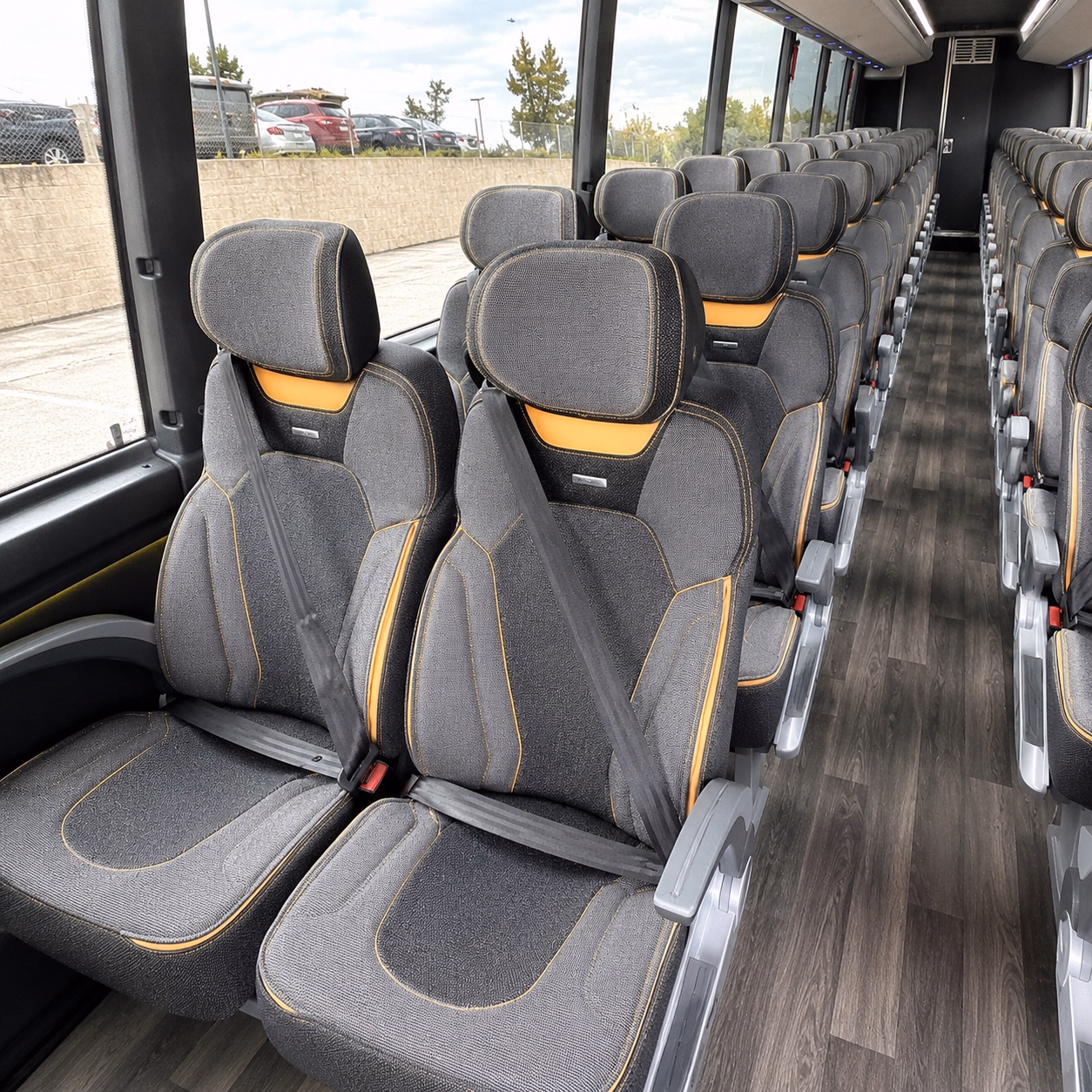 little rock private event transportation onboard seating