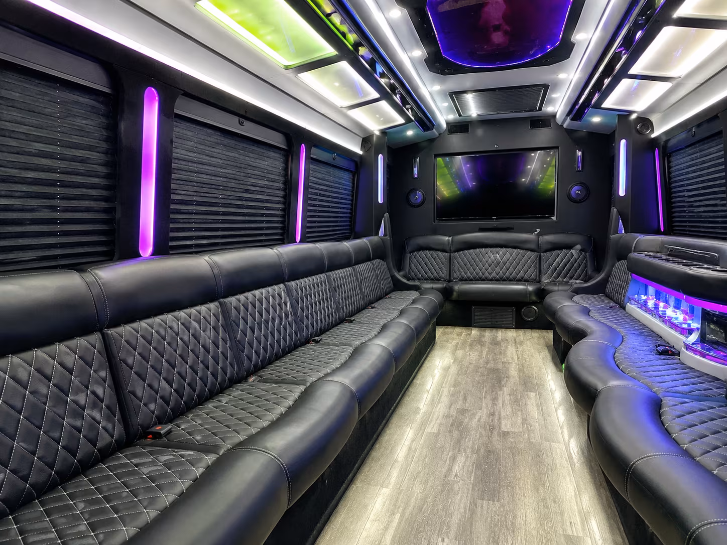 little rock wedding party bus rental