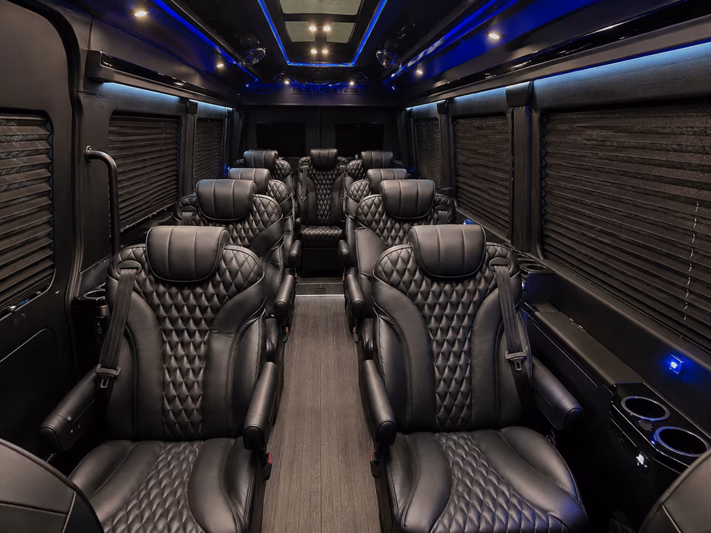 little rock wedding transportation onboard seating