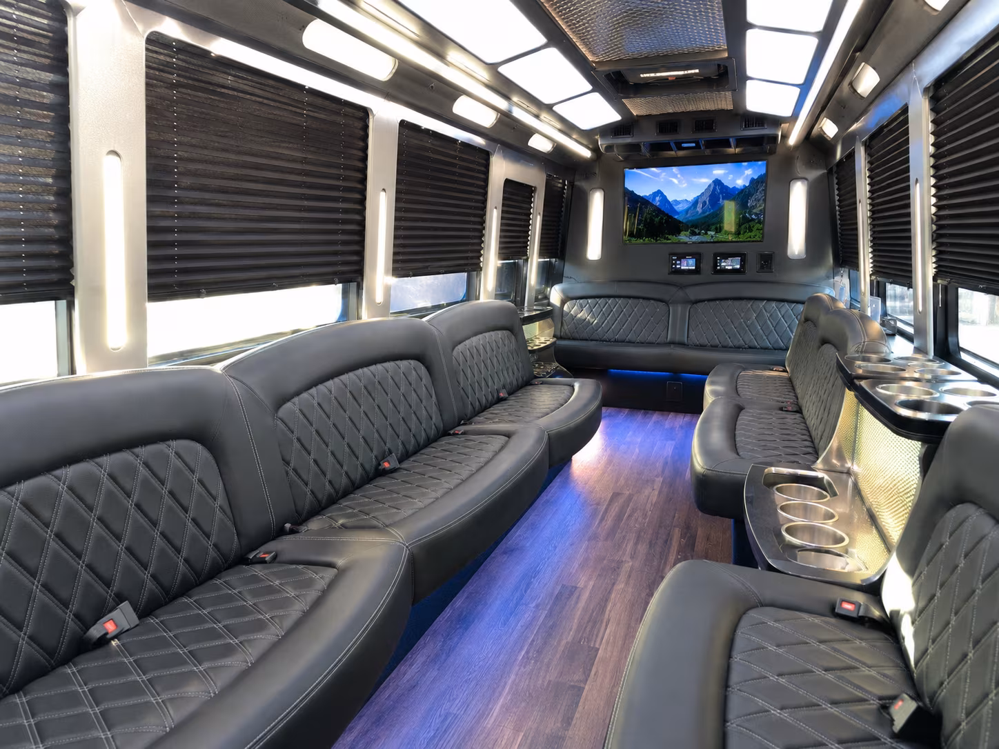 party buses for little rock central parkview and catholic high proms