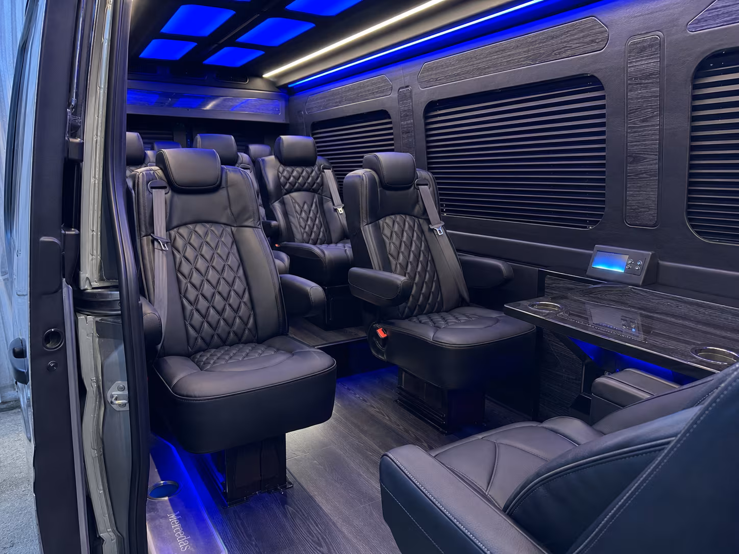 sprinter van transportation for groups and events across little rock