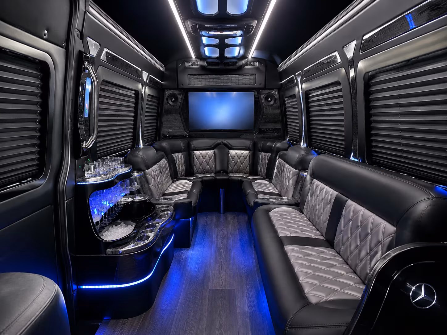 wedding guest buses to wildwood park for the arts and west little rock venues